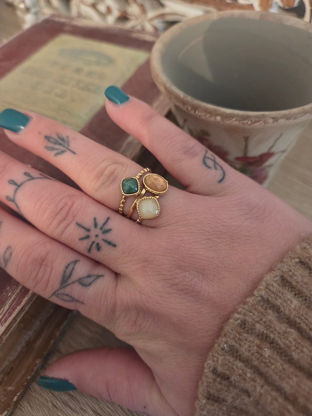 Bague Agate