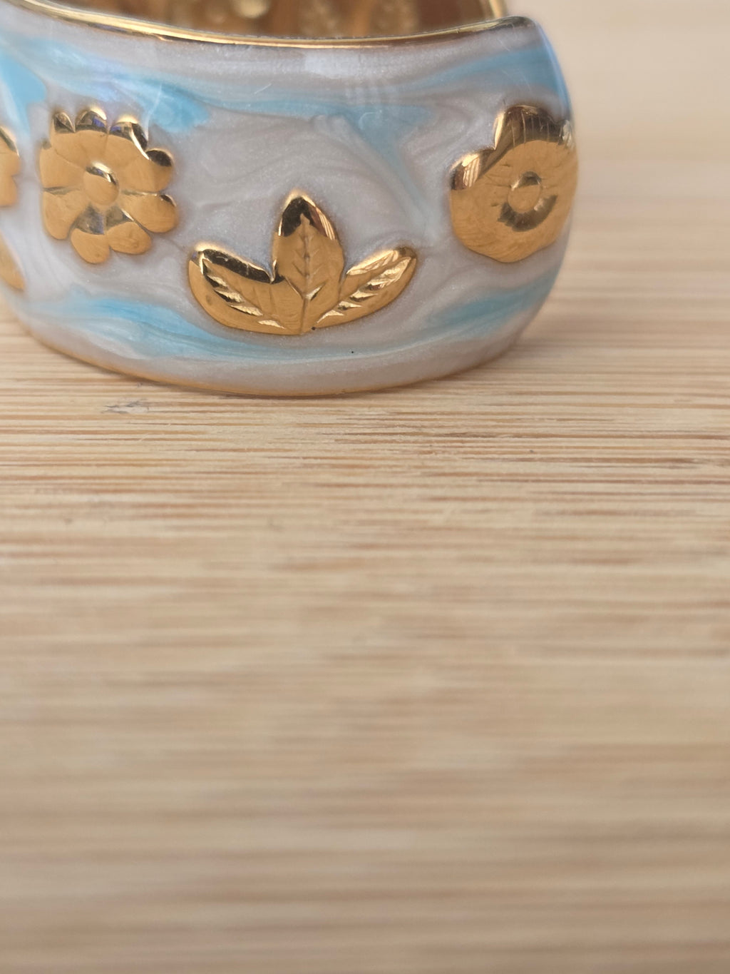 Bague Sakura Bleue