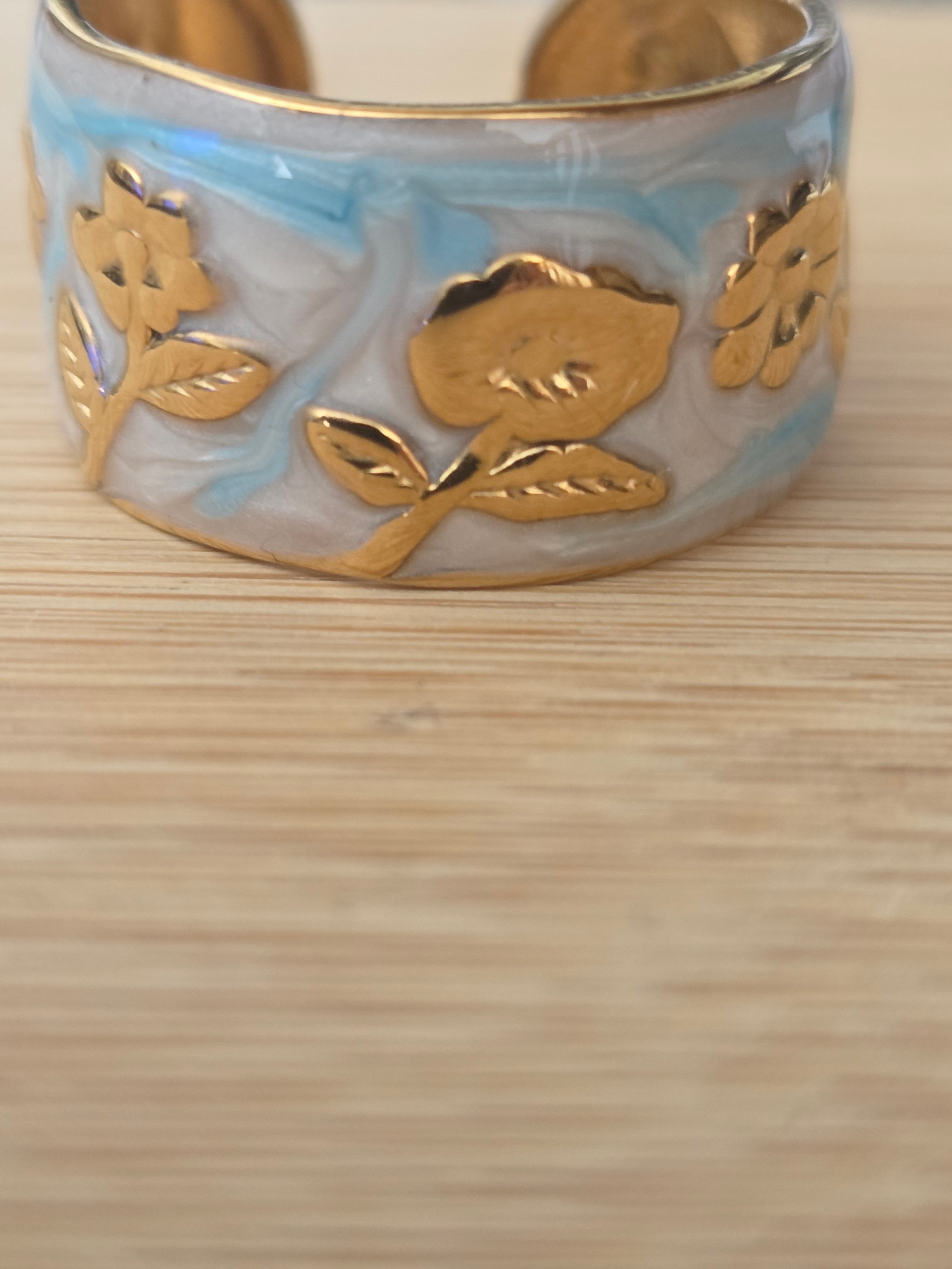 Bague Sakura Bleue