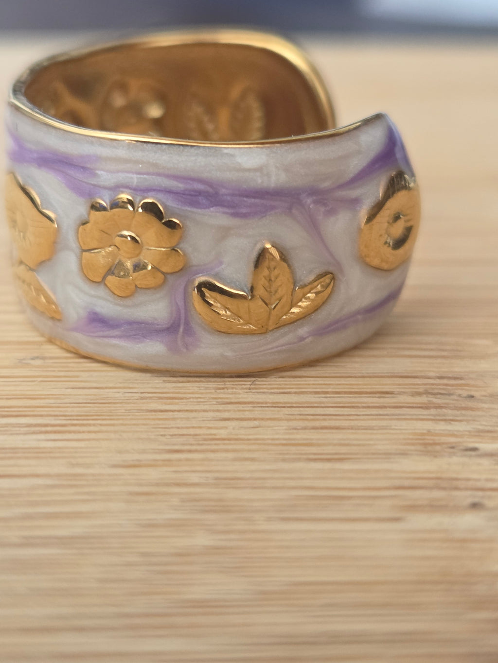 Bague Sakura Violette