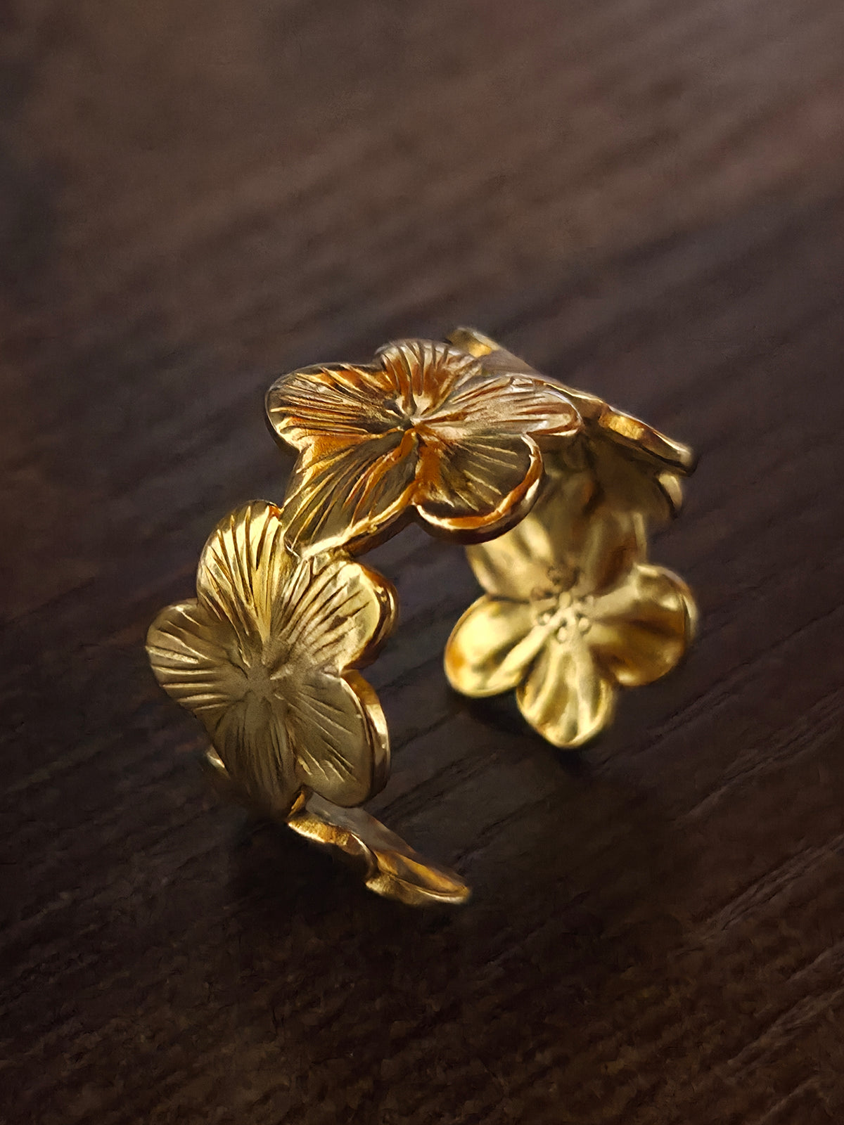 Bague Elora (grande fleur)